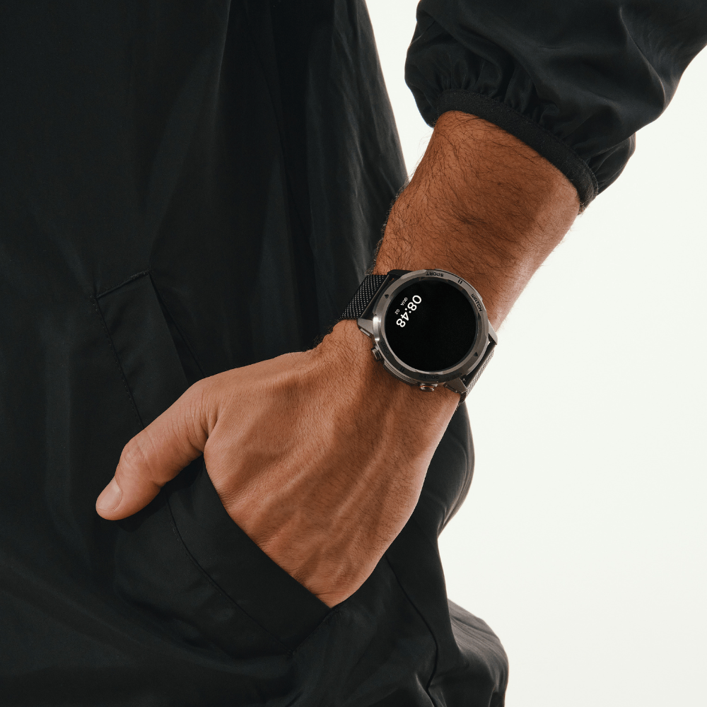 Smartwatch Technos Connect Sports Call Preto TSPORTSCAB/6F
