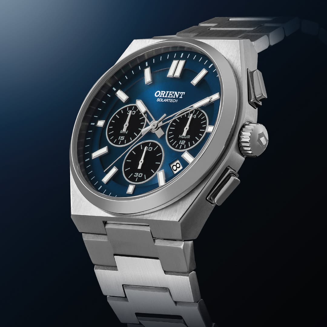 Relógio Orient Masculino SolarTech PRX Cronógrafo – MBSSC274D1SX