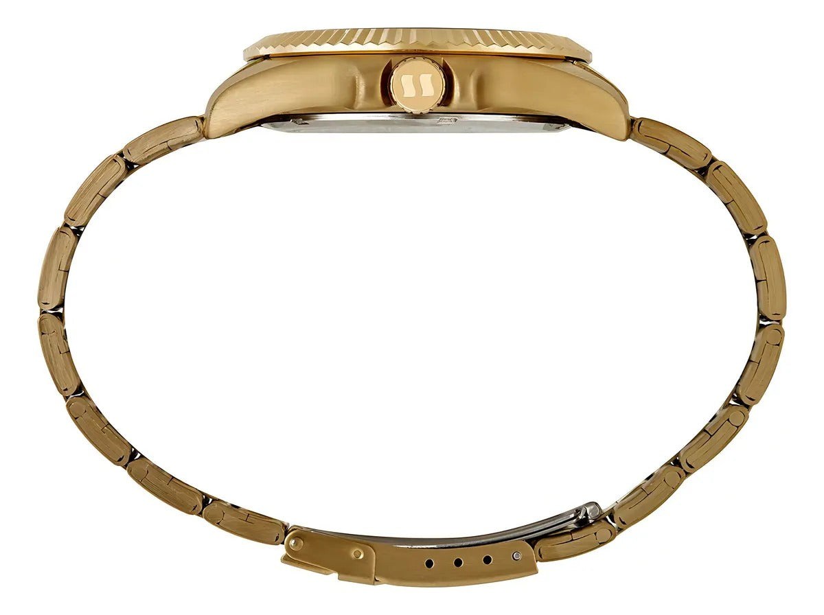 Relógio Seculus Long Life Datejust/Day-Date Dourado - Referência: 44264GPSVDA2