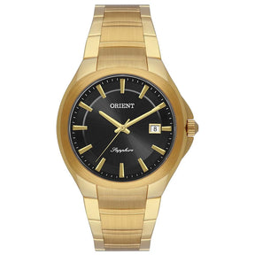 Relógio Orient Masculino Social Safira – MGSS1287G1KX Dourado