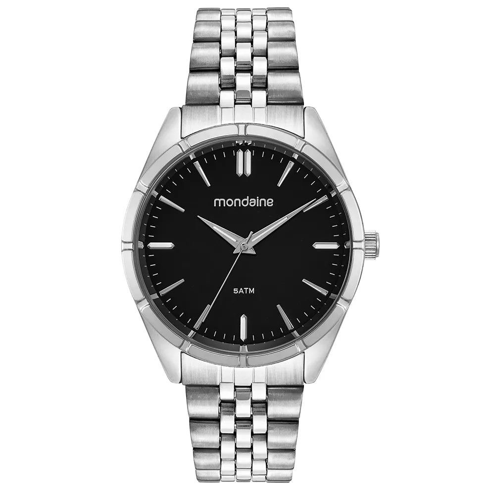 Relógio Mondaine Masculino Jubilee Prata - Referência: 32567G0MVNE2