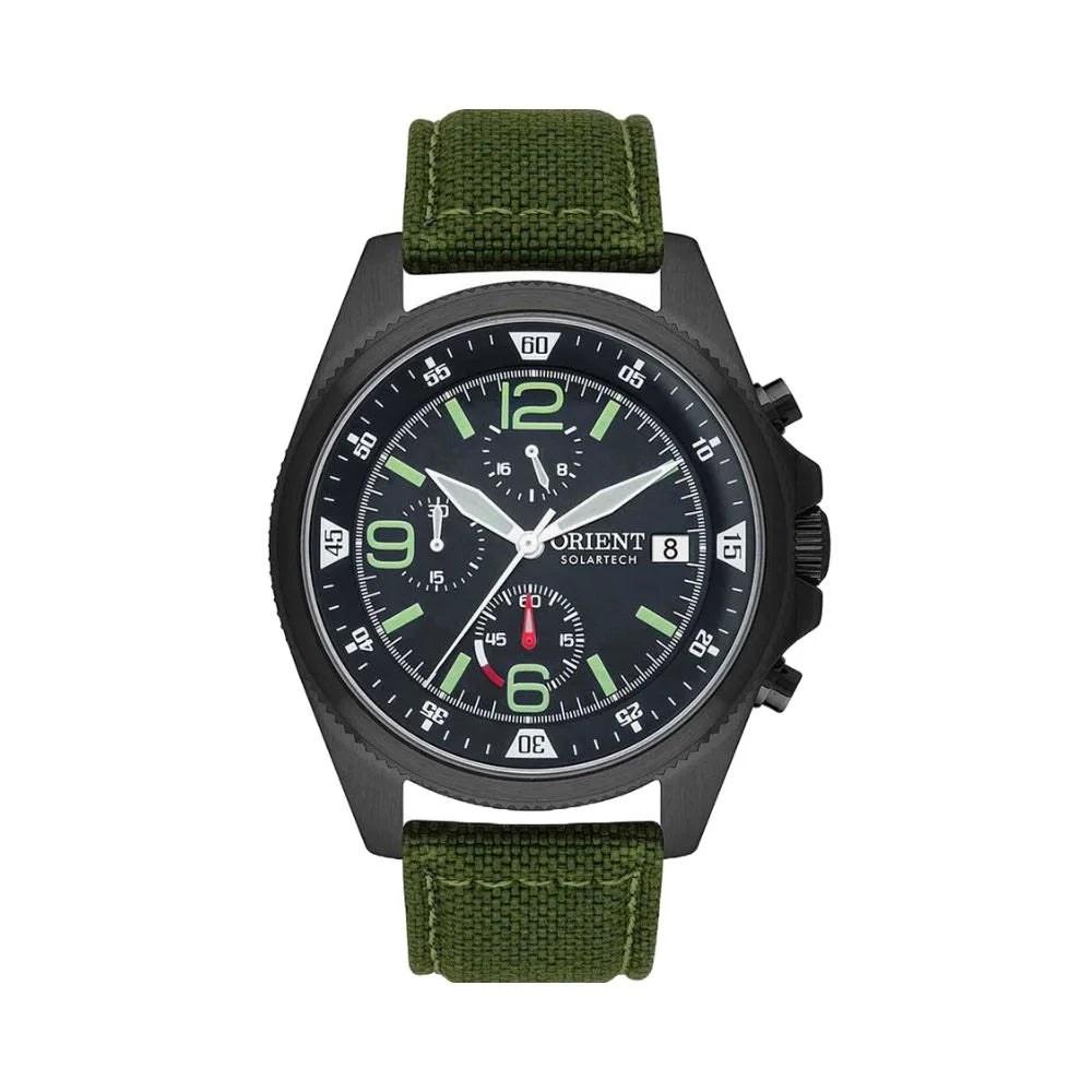 Relógio Orient Masculino SolarTech Militar Chrono – MPSNC004P2EX