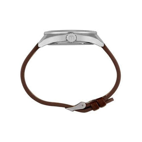 Relógio Mondaine Masculino Prata Casual – Pulseira Couro Fecho Fivela - Referência: 99809G0MVNH1