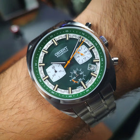 Relógio Orient Masculino SolarTech Cronógrafo Neo Vintage – MBSSC269