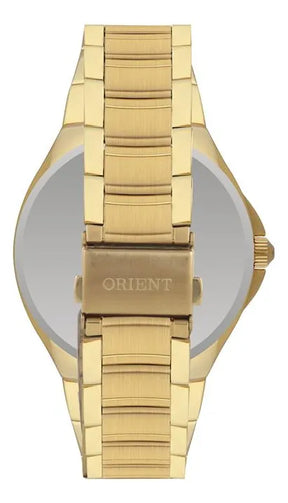 Relógio Orient Masculino Social Safira – MGSS1287G1KX Dourado
