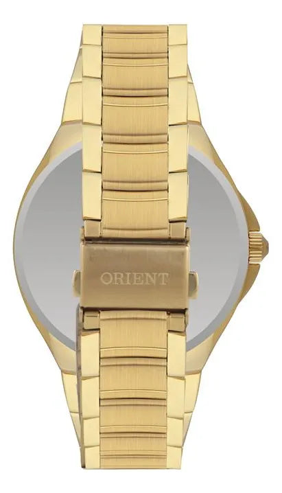 Relógio Orient Masculino Social Safira – MGSS1287G1KX Dourado