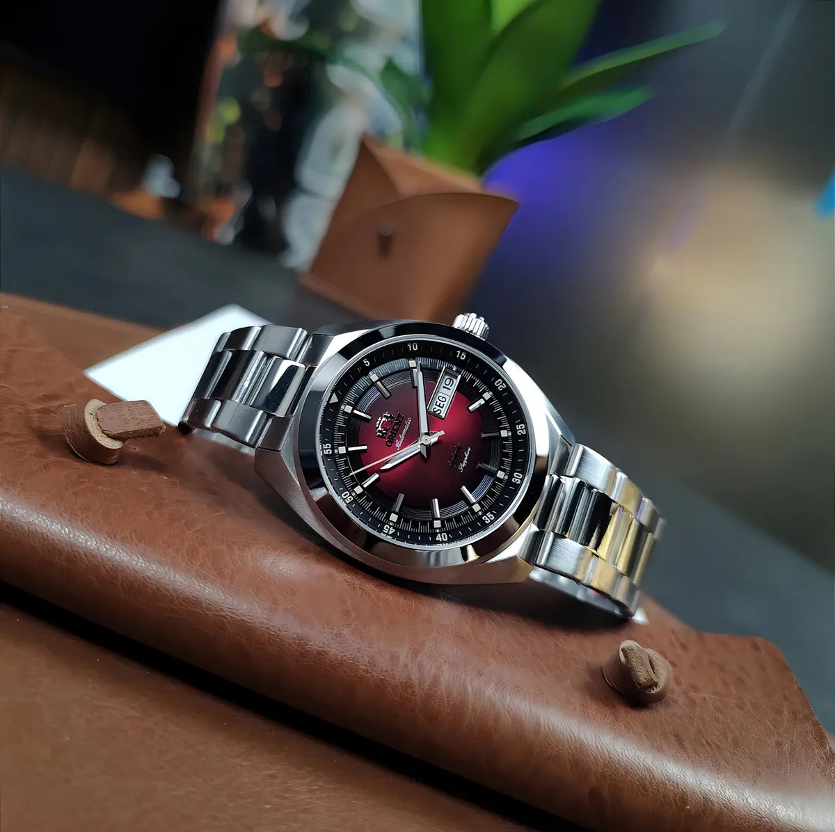 Relógio Orient Heritage Automático 3 estrelas - YN6SS002W1SX