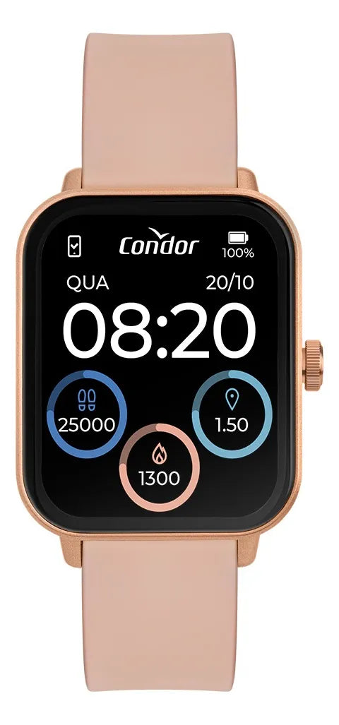 Smartwatch Relógio Condor Rosa - COSMART1AB/8J