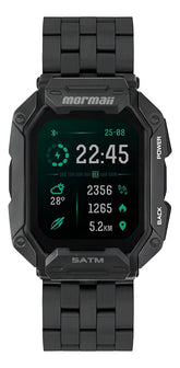 Relógio Smartwatch Mormaii Force Preto - MOFORCEAA/7P