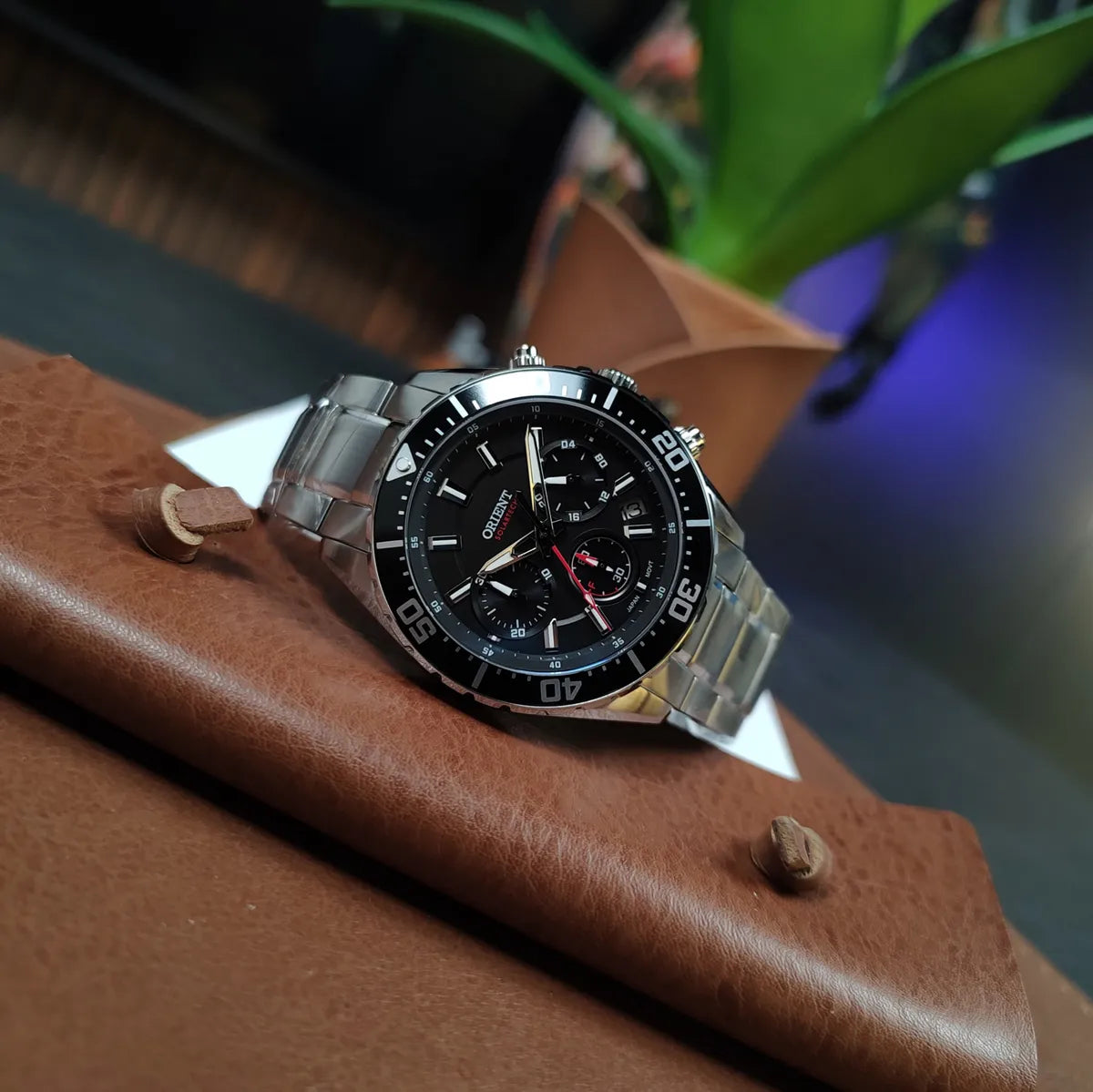 Relógio Orient St Elite Sea SolarTech - MBSSC288P1SX