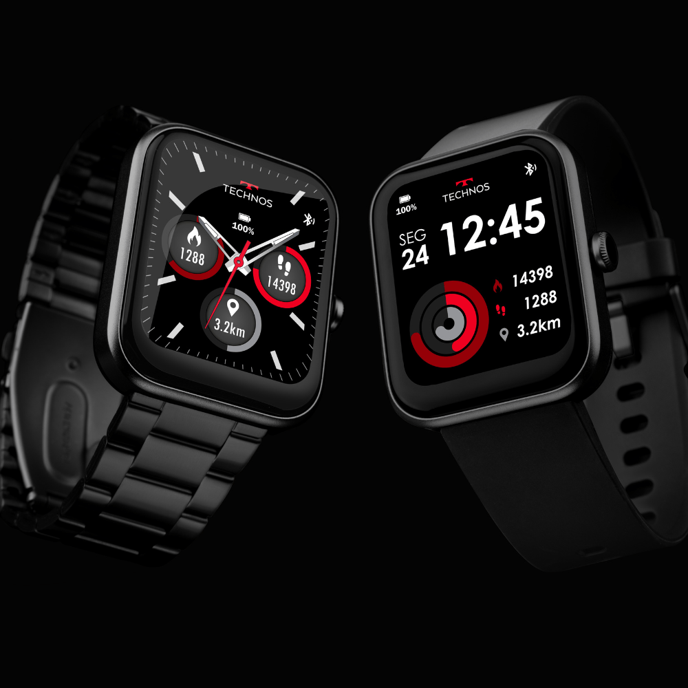 Smartwatch Technos Connect MAX Preto TMAXAO/8P