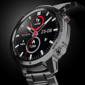Smartwatch Technos Connect Sports Call Preto TSPORTSCAB/6F