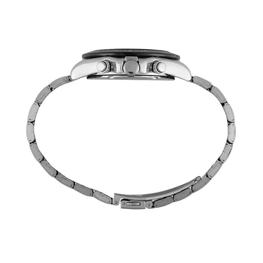 Relógio Mondaine Masculino Cronógrafo Aço Preto Referência: 32815G0MVNE1