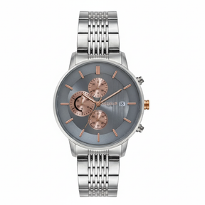 Relógio Seculus Masculino Cronógrafo Prateado - Referência: 44271G0SVNA1