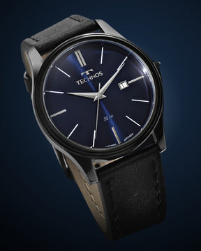 Relógio Technos Masculino Slim Grafite - GM12AJ/0P