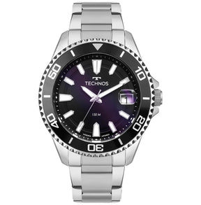 Relógio Technos Masculino Acqua Prata - 2415EH/1P