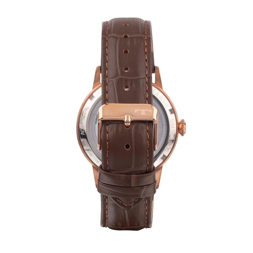 Relógio Technos Masculino Automatico Rosé - Open Heart - G3265AW/0M