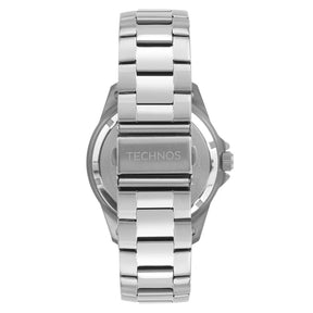 Relógio Technos Masculino Acqua Prata - Fundo Azul - 2415EG/1A