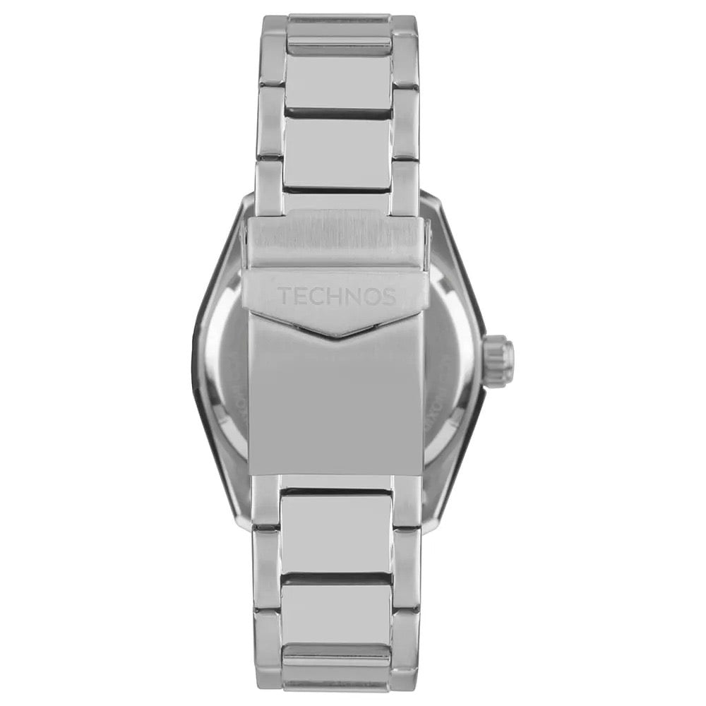 Relógio Technos Masculino Automático Prata - 8205OX/1A