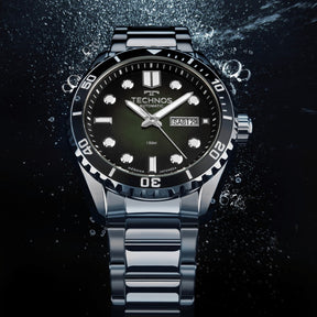 Relógio Technos Masculino Automático Prata - 8205OX/1V