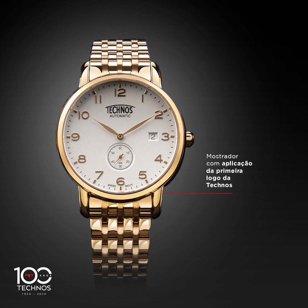 Relógio Technos Automático Homenagem aos 100 anos - SW2601AA/T1B