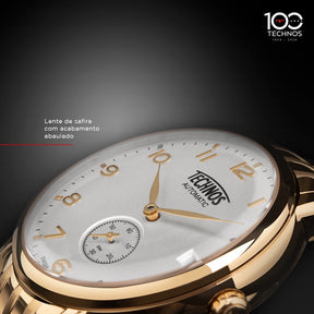 Relógio Technos Automático Homenagem aos 100 anos - SW2601AA/T1B