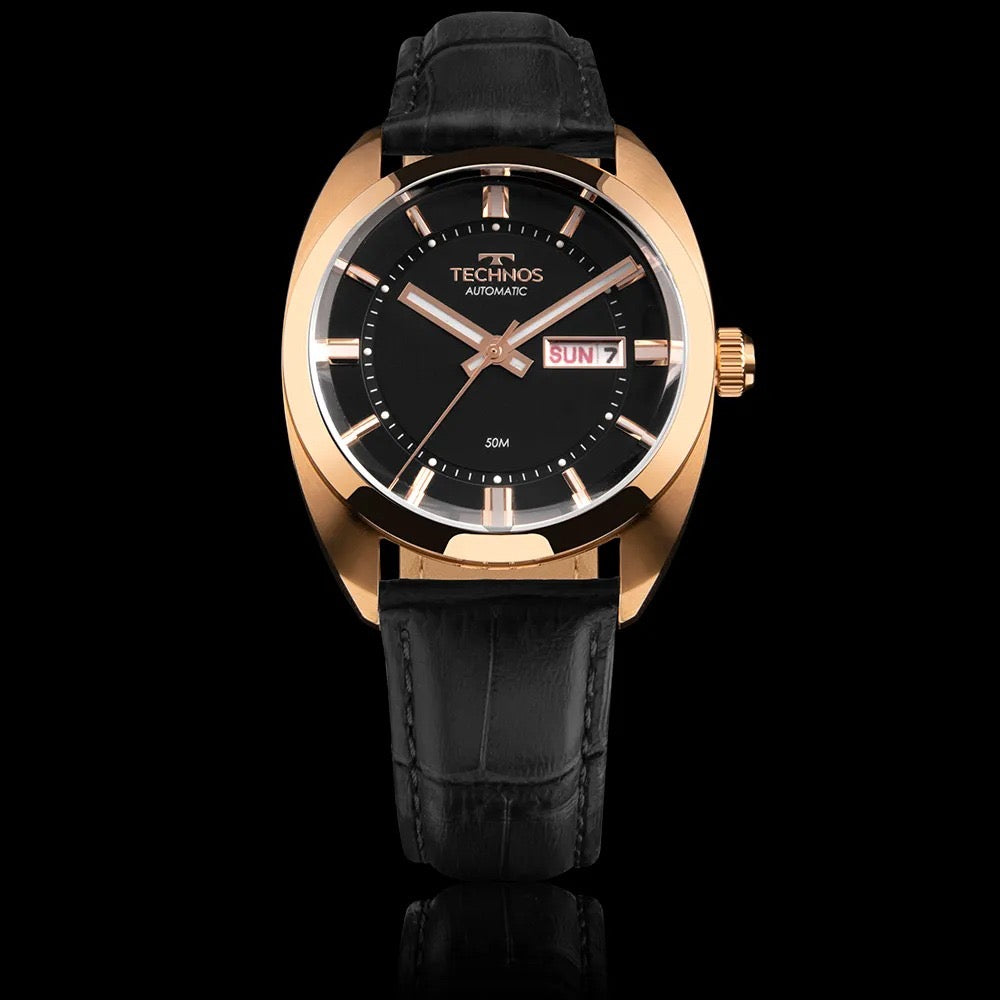 Relógio Technos Masculino Automatico Rosé - 8205OT/0P