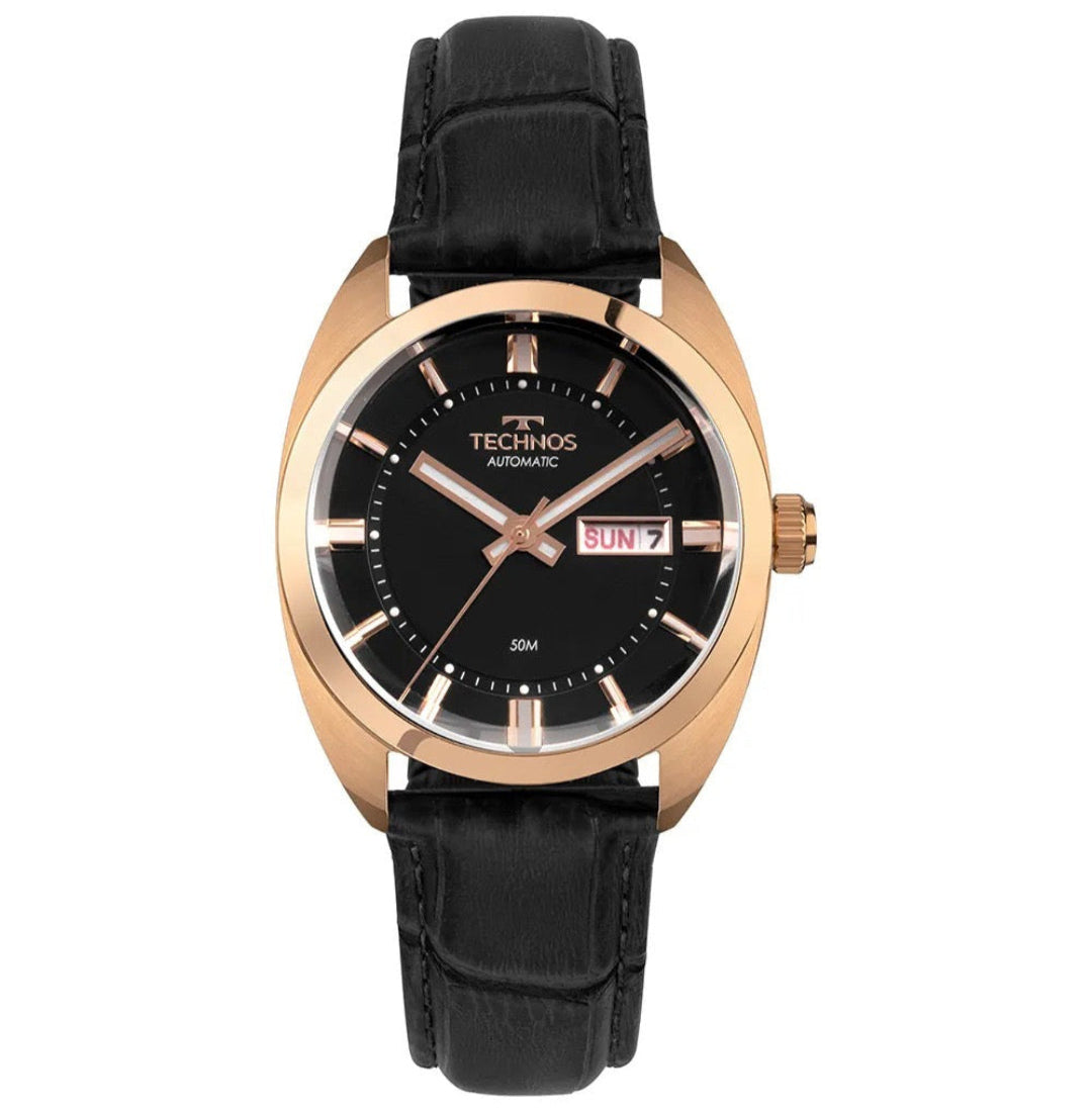 Relógio Technos Masculino Automatico Rosé - 8205OT/0P