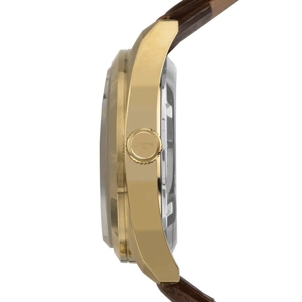 Relógio Technos Masculino Automatico Dourado - 8205OP/0M