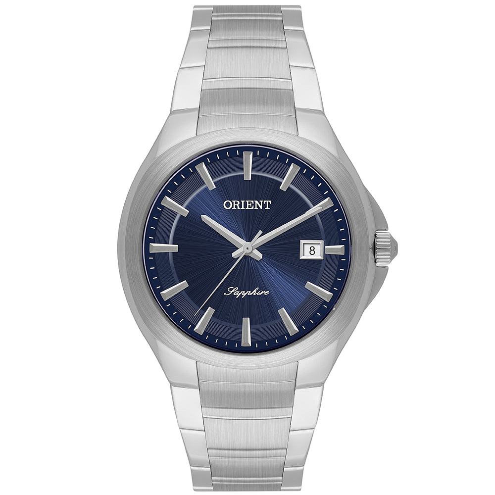 Relógio Orient Masculino Eternal Slim Safira – Mostrador Azul - Referência: MBSS1494D1SX