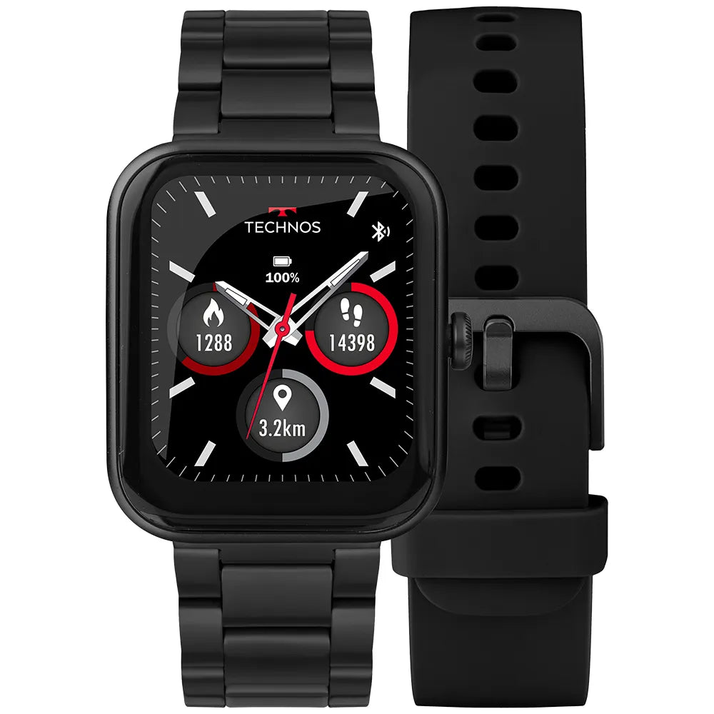 Smartwatch Technos Connect MAX Preto TMAXAO/8P