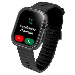 Smartwatch Technos Connect Max Call Preto - TMAXCAA/9P