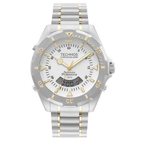 Relógio Technos Skydiver Masculino - Bicolor - WT2050AXN/1B