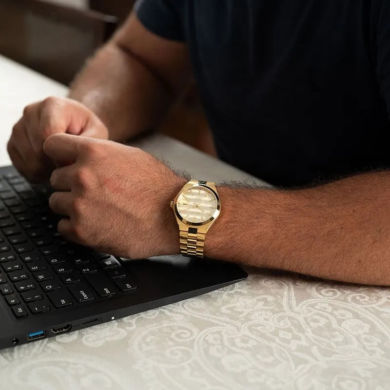 Relógio Masculino Seculus Automático Day-Date/Datejust Referência: 77313GPSVDA3