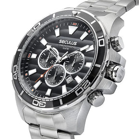 Relógio Seculus Daytona Cronógrafo Prata Referência: 44076G0SVNA3
