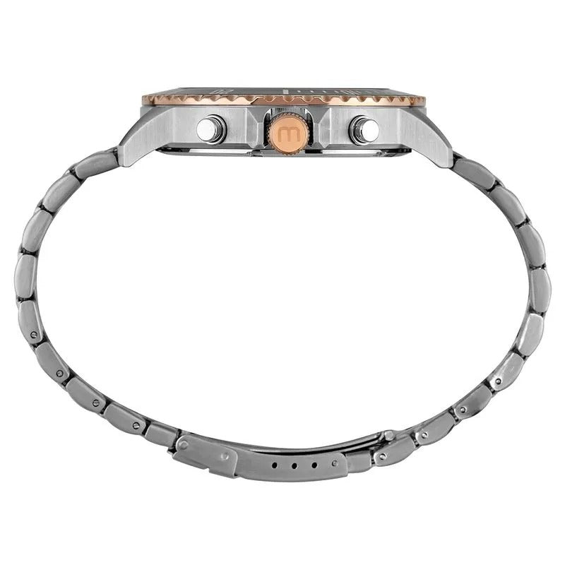 Relógio Seculus Masculino Cronógrafo Aço Bicolor - 44163G0SVNA1
