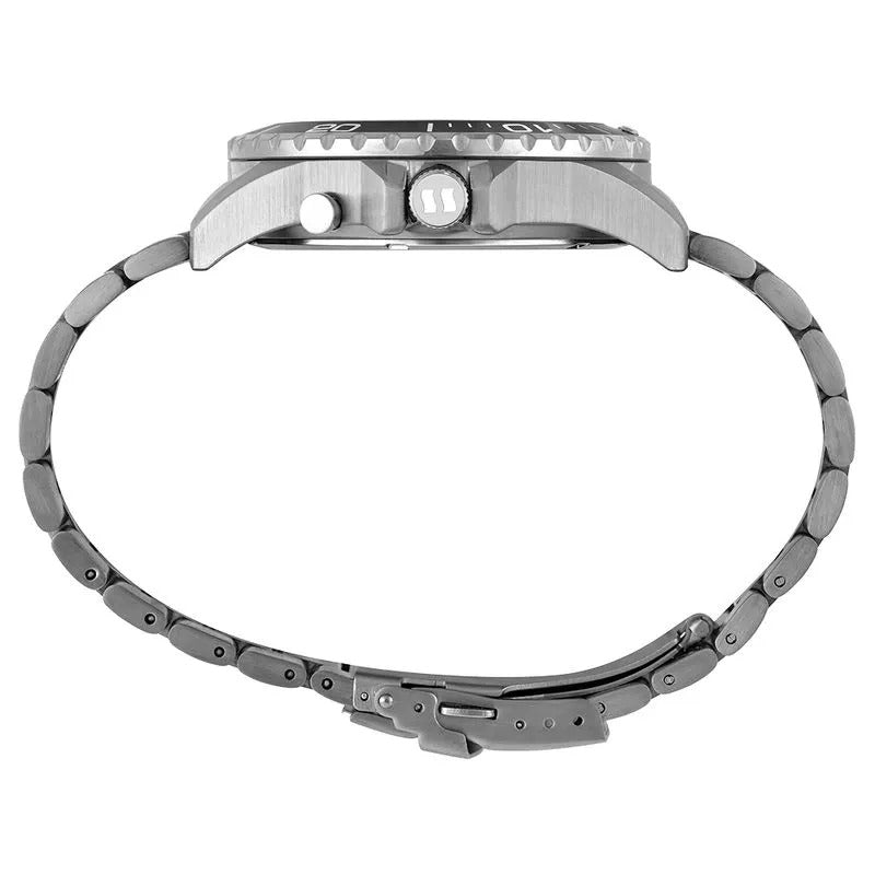Relógio Seculus  Masculino Anadigi Prata Catraca Giratória - Referência: 44270G0SVNA1