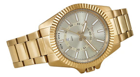 Relógio Seculus Long Life Datejust/Day-Date Dourado - Referência: 44264GPSVDA2