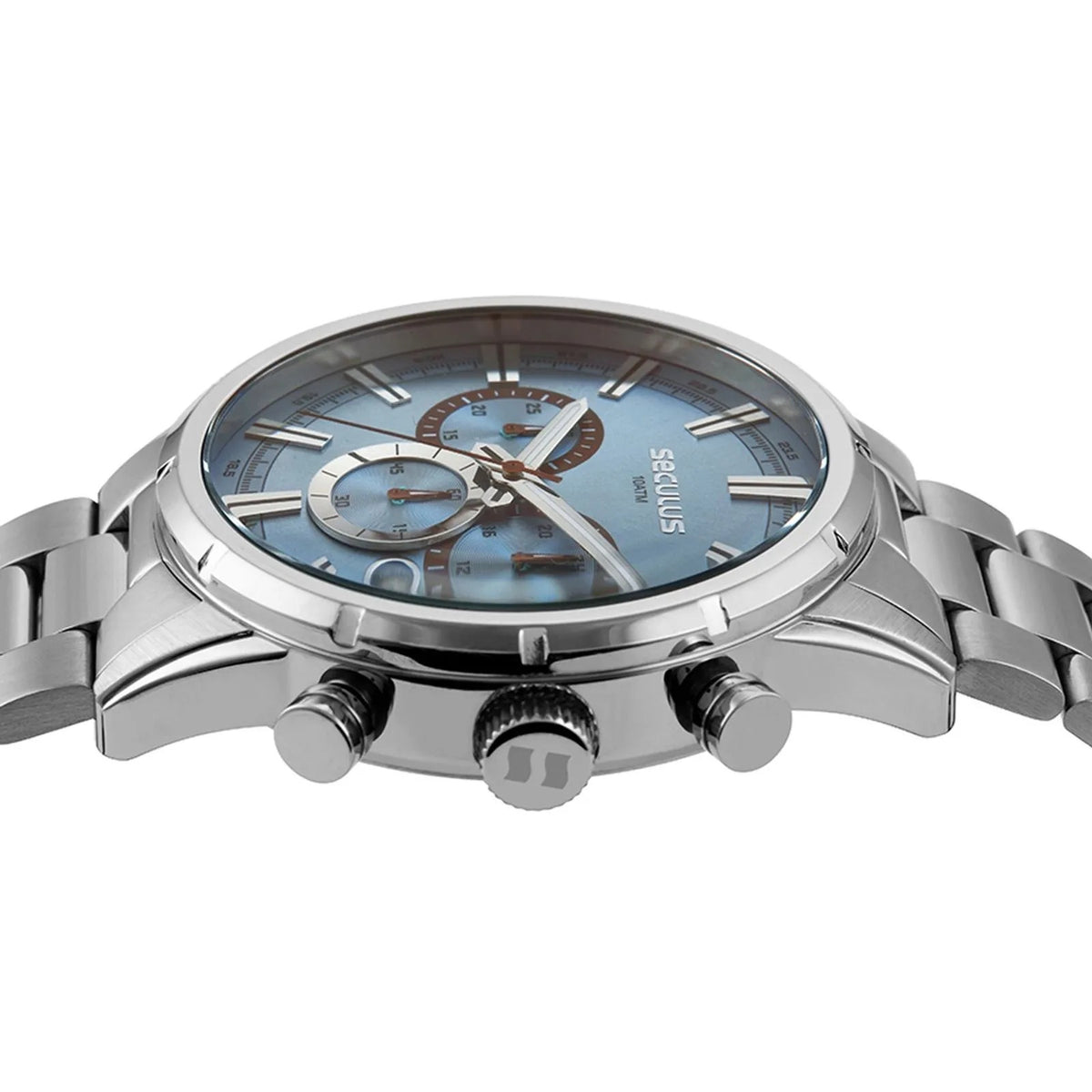 Relogio Seculus Carrera Chronograp Azul - Referência: 44283G0SVNA1