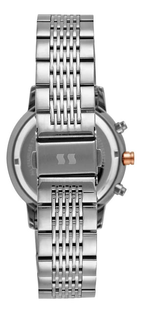 Relógio Seculus Masculino Cronógrafo Prateado - Referência: 44271G0SVNA1