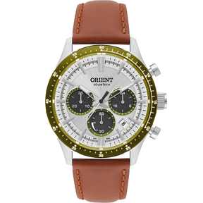 Relógio ORIENT Masculino Sport Cronógrafo SolarTech - MBSCC065S1MX