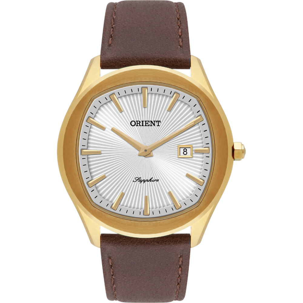Relógio Orient Masculino Eternal Safira Dourado - MGSC1018S1NX