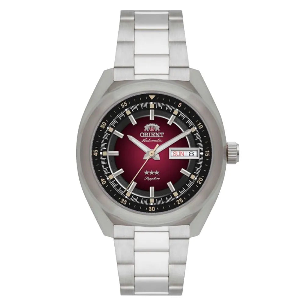Relógio Orient Heritage Automático 3 estrelas - YN6SS002W1SX
