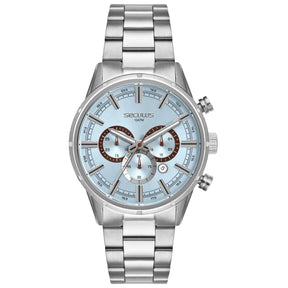 Relogio Seculus Carrera Chronograp Azul - Referência: 44283G0SVNA1
